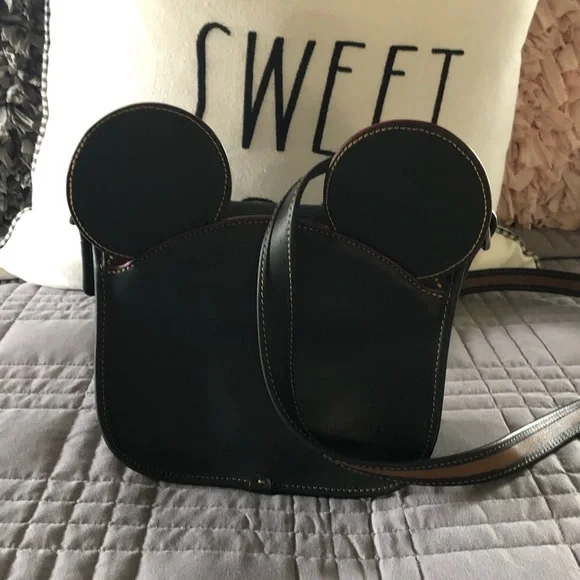 RARE COACH DISNEY BAG BLACK GREAT CONDITION 🎄🎄 - Picture 3 of 6